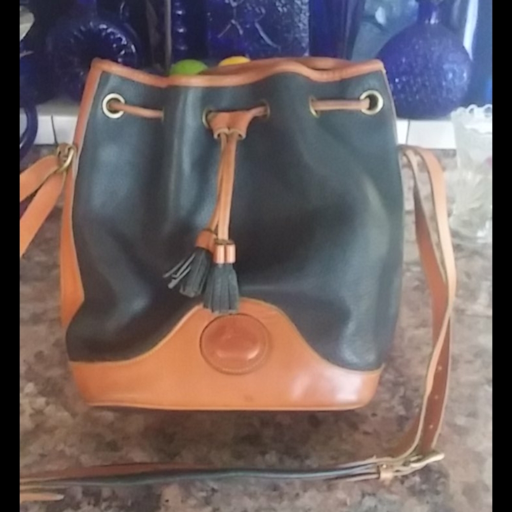 Dooney & Bourke Drawstring Bucket Shoulder Bag AWL